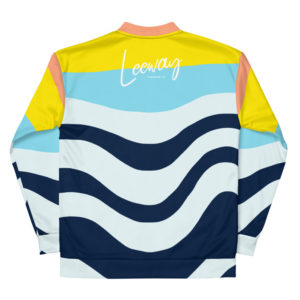 Wavy Bomber Jacket