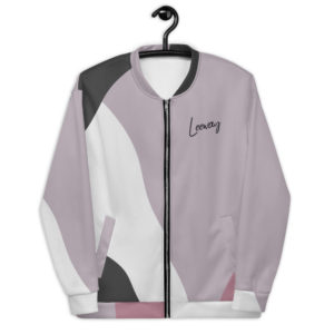 Plum Bomber Jacket