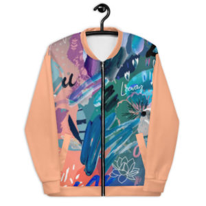 Flower Bomb Bomber Jacket