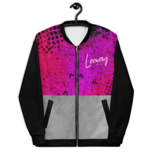 hyper-pink Bomber Jacket