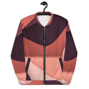 Wine Bomber Jacket