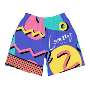 Men's 90's splash Athletic Long Shorts