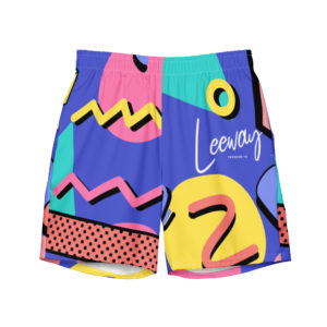 90's splash swim trunks