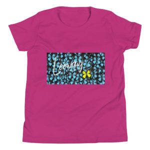 Youth Short Sleeve T-Shirt "butterflies "