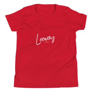 Youth Short Sleeve leeway print T-Shirt