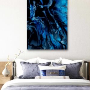 30x40 Abstract Epoxy Wall Art – Large Modern Canvas for Living Room, Bedroom & Office Décor